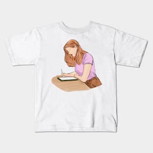 working woman Kids T-Shirt